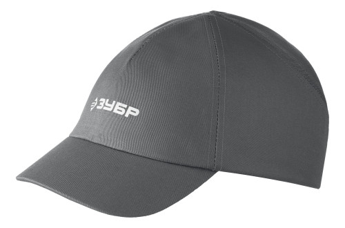 ЗУБР ЛЕГИОНЕР, серая, ударопрочный корпус, укороченный козырёк 55мм, размер от 54 до 59см, защитная каскетка / 11098